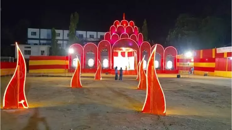 Meghalaya: गारो हिल्स में दुर्गा पूजा की धूम, सज रहे 137 पंडाल Meghalaya: गारो हिल्स में दुर्गा पूजा की धूम, सज रहे 137 पंडाल