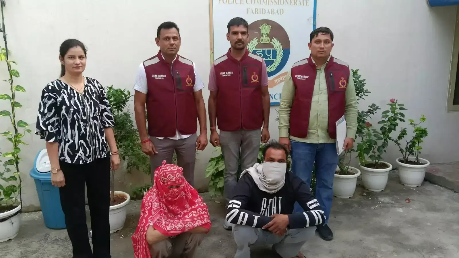 फरीदाबाद में पति की हत्या का मामला, पत्नी और प्रेमी पुलिस की गिरफ्त में फरीदाबाद में पति की हत्या का मामला, पत्नी और प्रेमी पुलिस की गिरफ्त में
