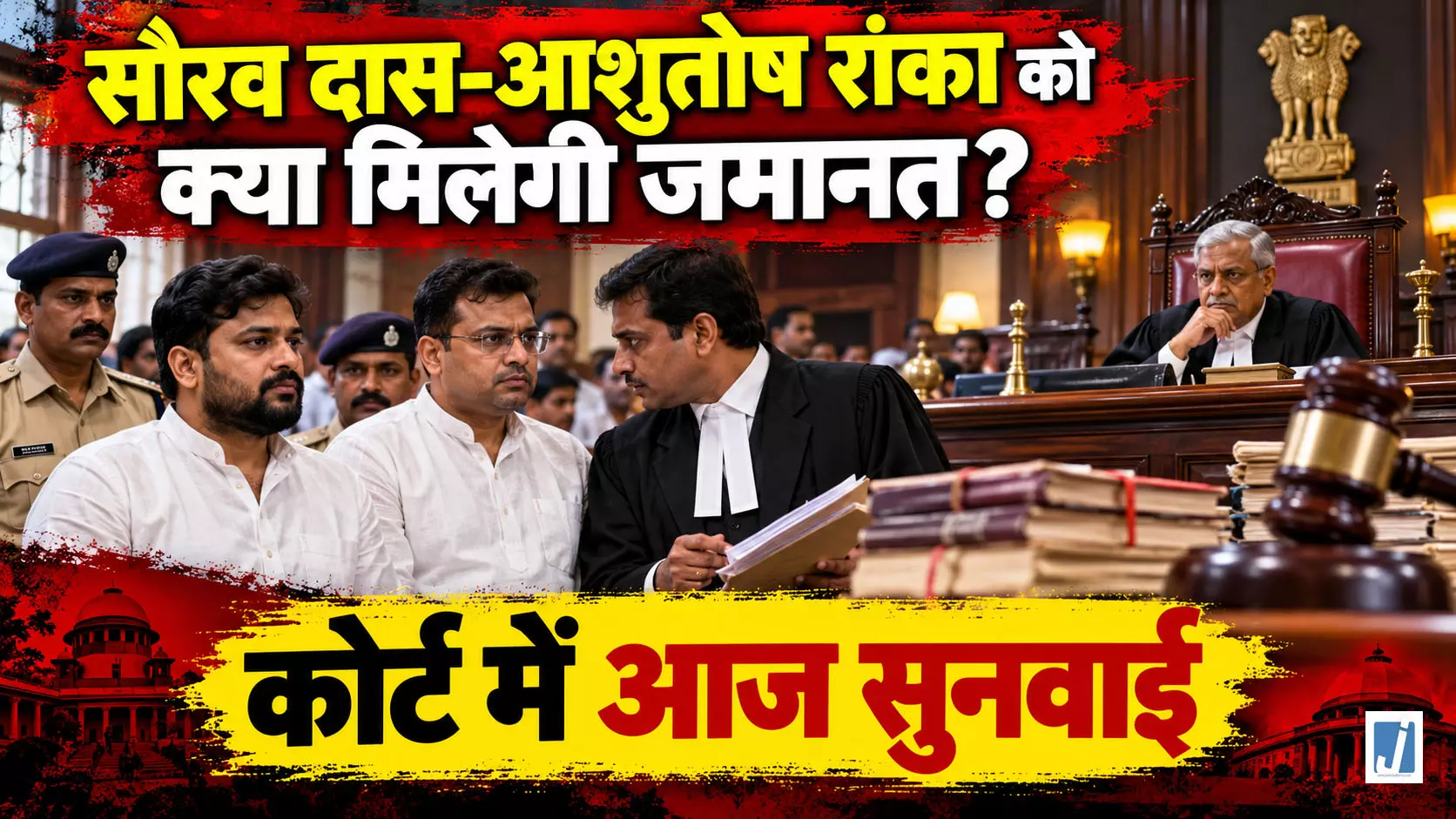 सौरव दास और आशुतोष रांका को मिलेगी जमानत? आज रिहाई पर फैसला संभव... सौरव दास और आशुतोष रांका को मिलेगी जमानत? आज रिहाई पर फैसला संभव...