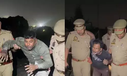 पुलिस ने दुष्कर्म के दो आरोपियों को मुठभेड़ के बाद किया गिरफ्तार पुलिस ने दुष्कर्म के दो आरोपियों को मुठभेड़ के बाद किया गिरफ्तार