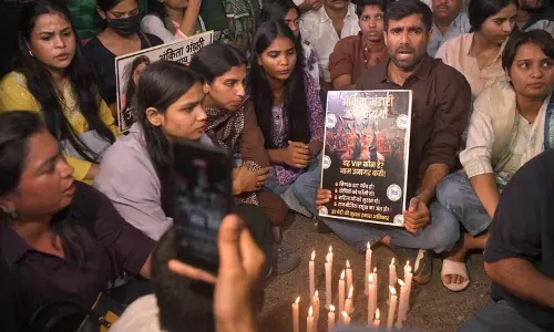 अंकिता भंडारी को न्याय दिलाने के लिए दिल्ली में कैंडल मार्च