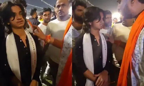 जमशेदपुर में डांडिया-गरबा के दौरान बवाल, युवती के साथ आए युवक से पूछताछ का वीडियो वायरल