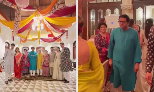 मुंबई में शायना एनसी की बेटी की सगाई में पहुंचे राज ठाकरे, सलमान खान ने भी की शिरकत