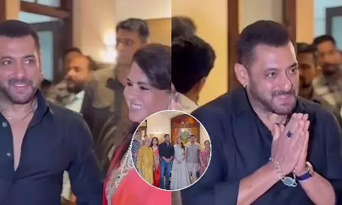शायना एनसी की बेटी की सगाई में पहुंचे सलमान खान