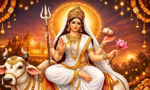 दुर्गा अष्टमी 2026: मां महागौरी की पूजा विधि, मंत्र और आरती दुर्गा अष्टमी 2026: मां महागौरी की पूजा विधि, मंत्र और आरती