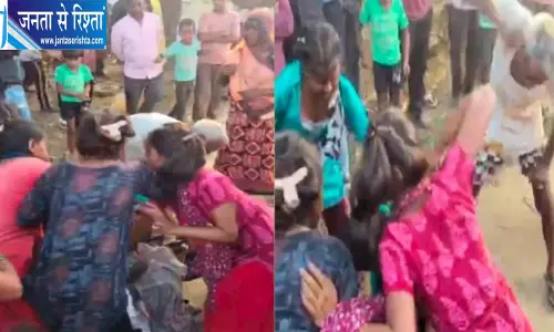 सुल्तानपुर: पति की हत्या की आरोपी महिला से मारपीट सुल्तानपुर: पति की हत्या की आरोपी महिला से मारपीट