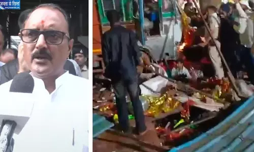ग्वालियर ट्रक हादसा: मंत्री राकेश शुक्ला पहुंचे ट्रॉमा सेंटर, घायलों का जाना हाल ग्वालियर ट्रक हादसा: मंत्री राकेश शुक्ला पहुंचे ट्रॉमा सेंटर, घायलों का जाना हाल