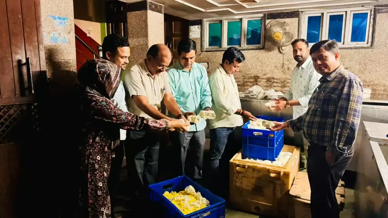 दीपावली से पहले खाद्य सुरक्षा विभाग की बड़ी कार्रवाई
