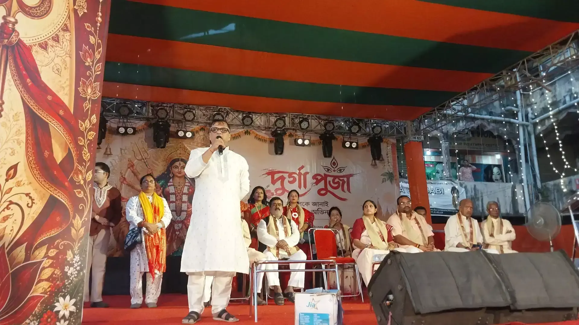 आरएमएस मैदान में दुर्गापूजा का उद्घाटन, मंत्री ने युवाओं को किया प्रेरित