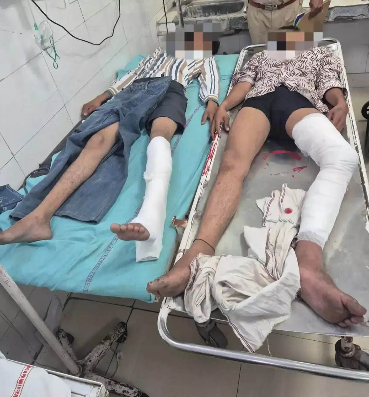 हिसार में पुलिस की कार्रवाई के दौरान आरोपी को लगी गोली