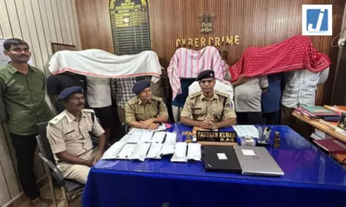 दिल्ली से आकर भोजपुर में साइबर ठगी, गिरोह के नौ सदस्य गिरफ्तार