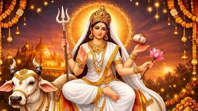 दुर्गा अष्टमी 2026: मां महागौरी की पूजा विधि, मंत्र और आरती दुर्गा अष्टमी 2026: मां महागौरी की पूजा विधि, मंत्र और आरती