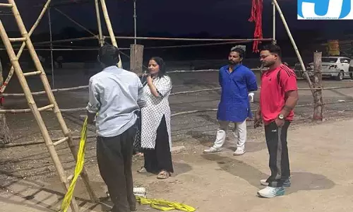 रायपुर में दुर्गा प्रतिमा विसर्जन की तैयारियां तेज; महादेवघाट में व्यवस्था को लेकर निगम अलर्ट रायपुर में दुर्गा प्रतिमा विसर्जन की तैयारियां तेज; महादेवघाट में व्यवस्था को लेकर निगम अलर्ट
