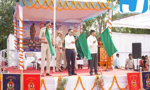 रायपुर से निकली राष्ट्रीय बाइक रैली, DGP अरुण देव गौतम ने दिखाई हरी झंडी
