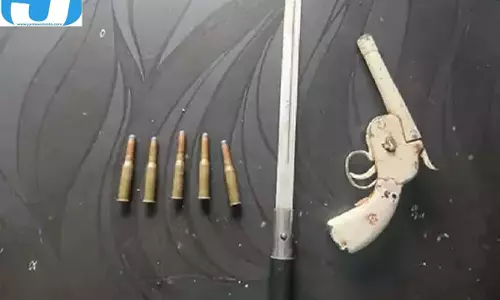 बरामुड़ी खटाल में अवैध हथियार बरामद, हथियार देने के आरोप में दूसरे युवक का नाम सामने