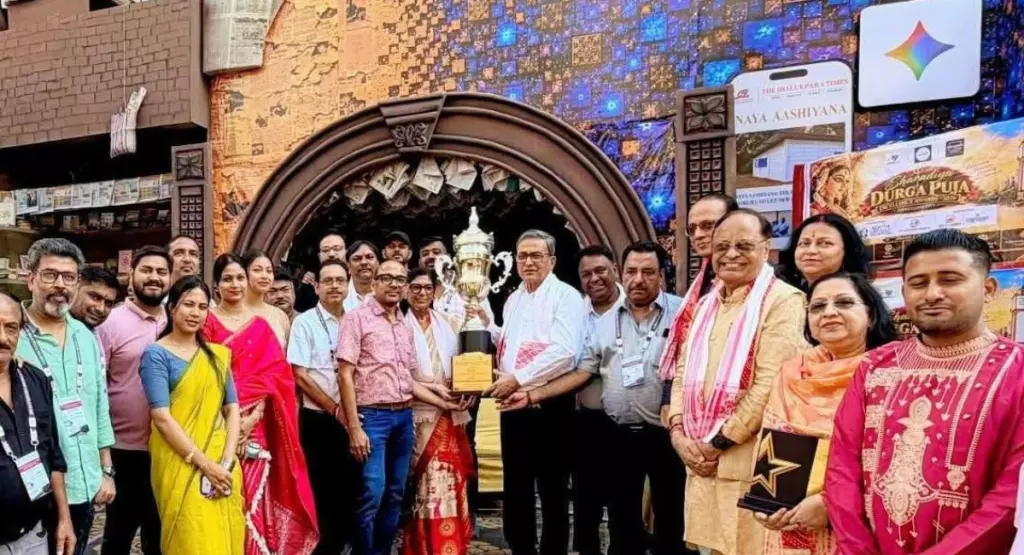 डिब्रूगढ़ में झालुकपारा दुर्गा पूजा समिति ने जीता शारदीय उत्कृष्टता पुरस्कार