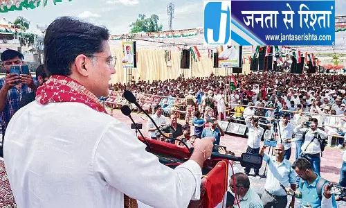 पंजाब में नशे के खिलाफ आवाज उठाने वाले असुरक्षित, सचिन पायलट का आरोप पंजाब में नशे के खिलाफ आवाज उठाने वाले असुरक्षित, सचिन पायलट का आरोप