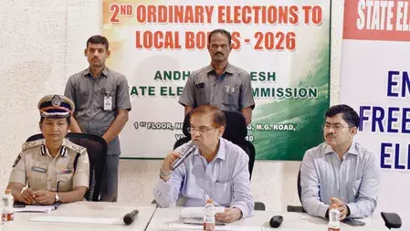 आंध्र SEC की घोषणा: MPTC-ZPTC चुनाव 3 नवंबर को आंध्र SEC की घोषणा: MPTC-ZPTC चुनाव 3 नवंबर को