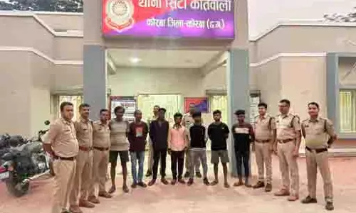 दशहरा से पहले कोरबा पुलिस का बड़ा एक्शन, 13 लोगों पर कार्रवाई दशहरा से पहले कोरबा पुलिस का बड़ा एक्शन, 13 लोगों पर कार्रवाई