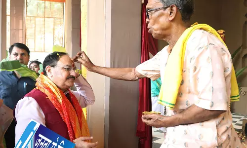 महानवमी पर जेपी नड्डा ने देशवासियों को दी शुभकामनाएं महानवमी पर जेपी नड्डा ने देशवासियों को दी शुभकामनाएं