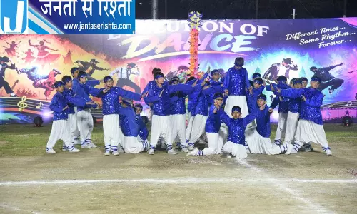 नृत्य की धुन और तकनीक के रंग, सेंट एडवर्ड में शानदार आयोजन