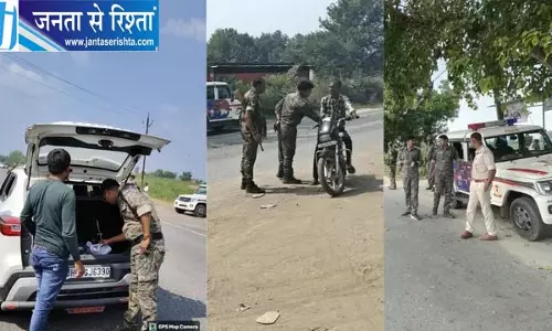 दुर्गा पूजा को लेकर पलामू पुलिस अलर्ट, 15 जगहों पर सघन वाहन जांच