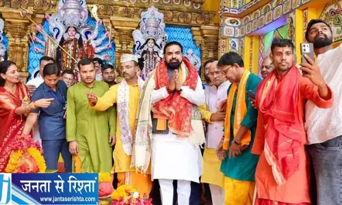 महानवमी पर CM सम्राट चौधरी ने की मां दुर्गा की पूजा-अर्चना