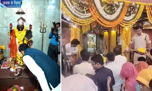 CM मोहन यादव ने की मां काली की पूजा, उज्जैन में निकली ऐतिहासिक नगर पूजा