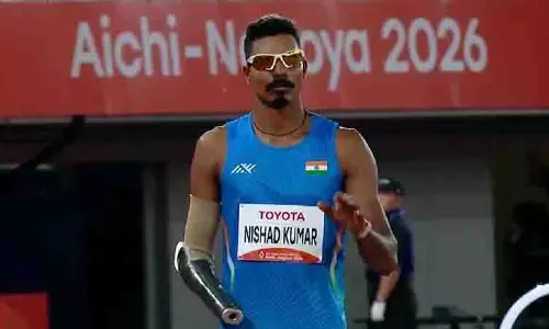 निषाद कुमार ने पुरुषों की टी 47 लंबी कूद में जीता स्वर्ण पदक निषाद कुमार ने पुरुषों की टी 47 लंबी कूद में जीता स्वर्ण पदक