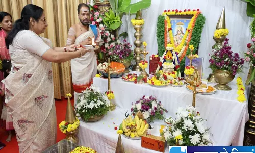 कर्नाटक की राज्यपाल सुधा यादव ने लोक भवन में की विशेष पूजा