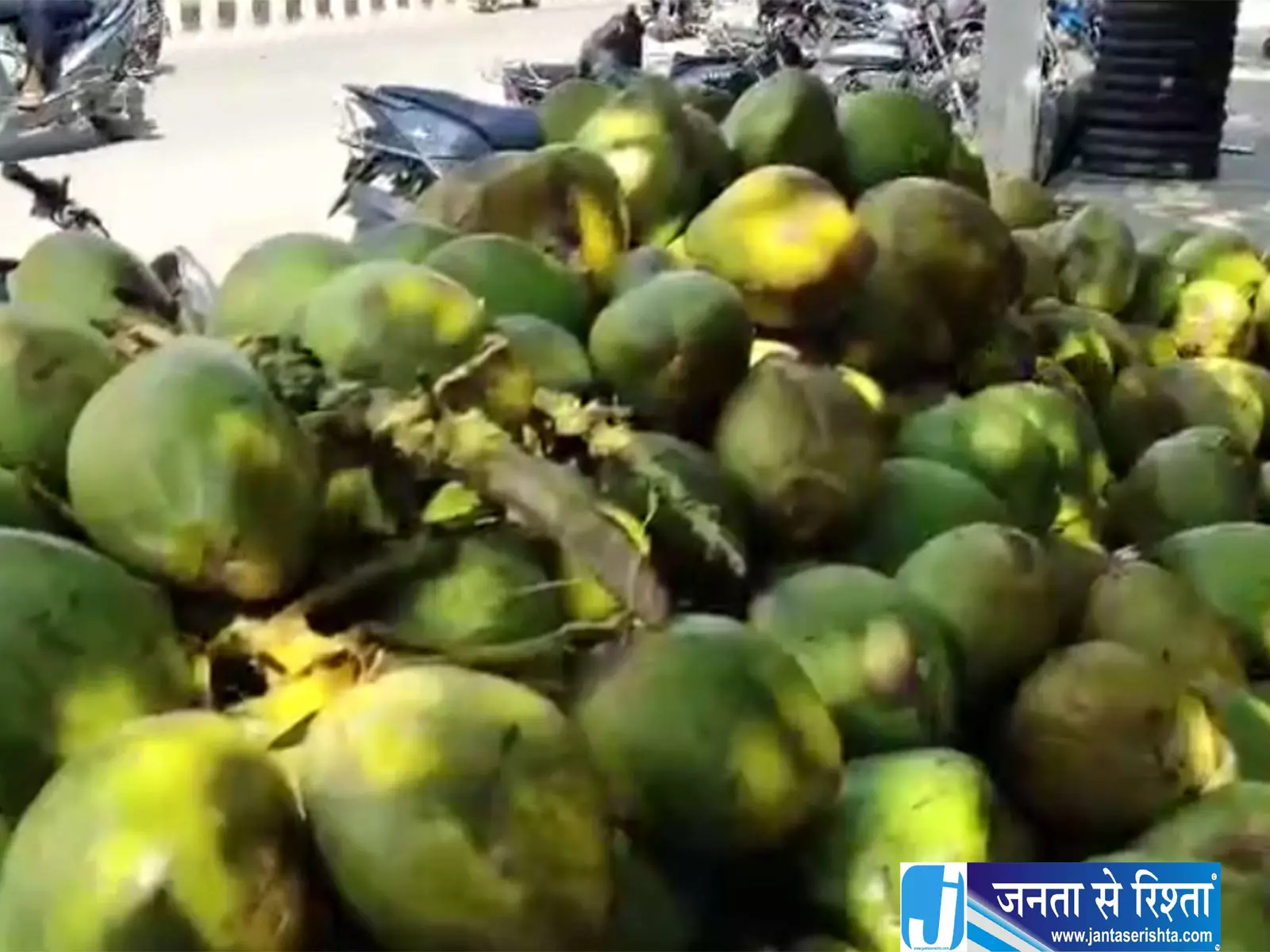गर्मी के बीच नारियल पानी के दाम में जबरदस्त उछाल गर्मी के बीच नारियल पानी के दाम में जबरदस्त उछाल