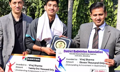 जालंधर के विराज शर्मा बने भारत के नंबर वन बैडमिंटन खिलाड़ी