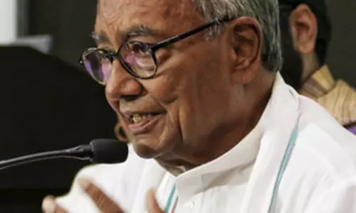 सत्य सनातन स्वाभिमान यात्रा से पहले धार्मिक अनुष्ठान में जुटे दिग्विजय सिंह