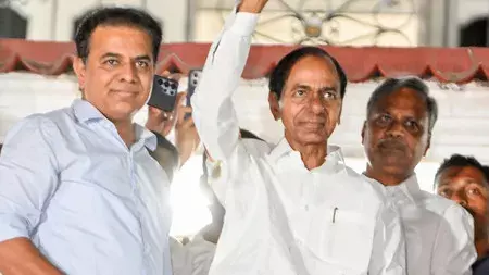 KCR पर आरोप पड़े भारी: BRS ने कांग्रेस नेताओं को भेजा नोटिस KCR पर आरोप पड़े भारी: BRS ने कांग्रेस नेताओं को भेजा नोटिस
