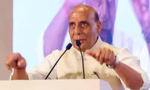SCO बैठक में राजनाथ सिंह का आतंकवाद पर सख्त संदेश, बोले- आतंकियों के मददगारों के लिए जगह नहीं SCO बैठक में राजनाथ सिंह का आतंकवाद पर सख्त संदेश, बोले- आतंकियों के मददगारों के लिए जगह नहीं