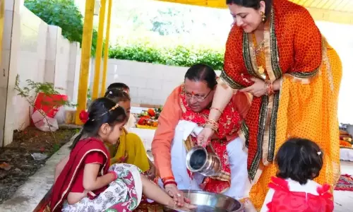 महानवमी पर सीएम धामी ने की पूजा-अर्चना, मांगी प्रदेश की समृद्धि महानवमी पर सीएम धामी ने की पूजा-अर्चना, मांगी प्रदेश की समृद्धि