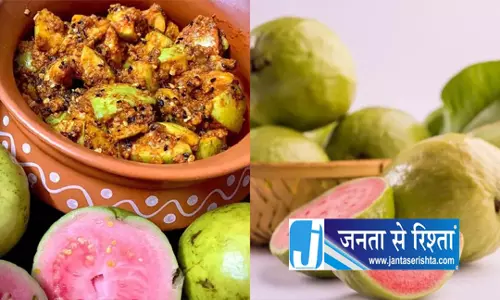 रोटी पराठे के साथ खाएं अमरूद का मसालेदार अचार रोटी पराठे के साथ खाएं अमरूद का मसालेदार अचार