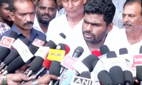 राहुल गांधी को लेकर अन्नामलाई का बड़ा बयान, सियासी चर्चा तेज राहुल गांधी को लेकर अन्नामलाई का बड़ा बयान, सियासी चर्चा तेज