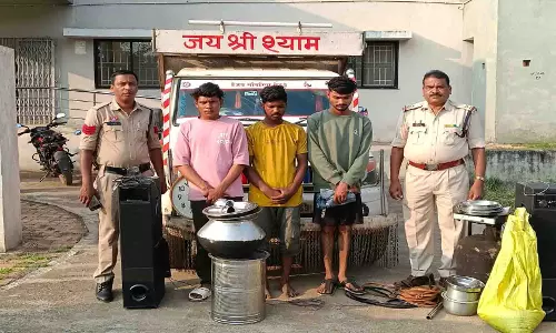 खैरागढ़ में अंतरराज्यीय चोर गिरोह का पर्दाफाश, तीन आरोपी गिरफ्तार