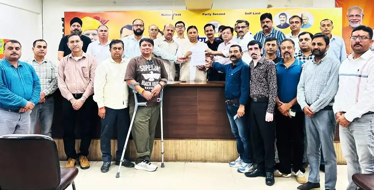 भाजपा कर्मचारियों के अधिकारों के संरक्षण के लिए संकल्पबद्ध : सत शर्मा