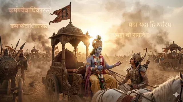 परिणाम की चिंता और फैसलों का डर, गीता के ये 10 श्लोक दिखाएंगे रास्ता