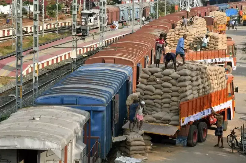 माल लदान में कोटा मंडल की उपलब्धि, एक दिन में 479 वैगन लोड