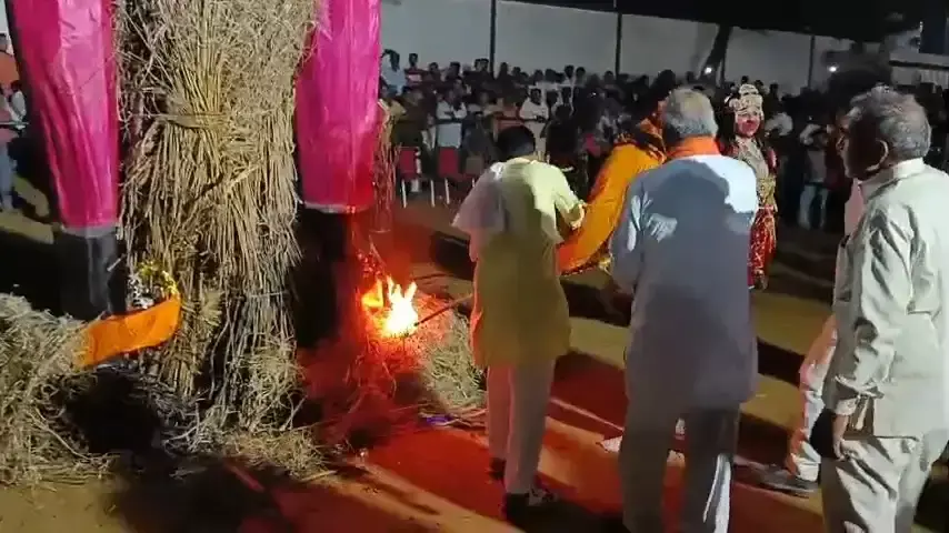 नूंह जिले में हर्षोल्लास से मनाया गया दशहरा, रावण दहन आकर्षण का केंद्र
