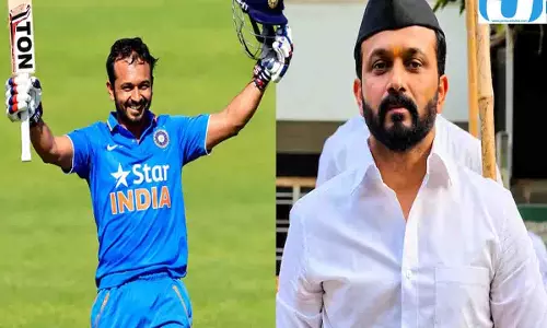 टीम इंडिया के पूर्व बल्लेबाज केदार जाधव का नया अंदाज, संघ के गणवेश में शेयर की तस्वीरें