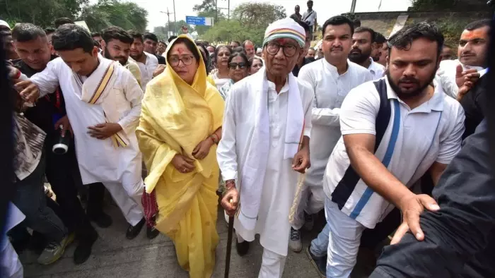 शिव धाम से राम धाम तक दिग्विजय सिंह की यात्रा, 70 दिन में अयोध्या पहुंचने का लक्ष्य