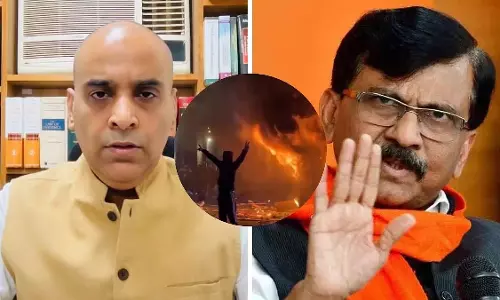 संजय राउत के पोस्ट पर बवाल, FIR की मांग संजय राउत के पोस्ट पर बवाल, FIR की मांग