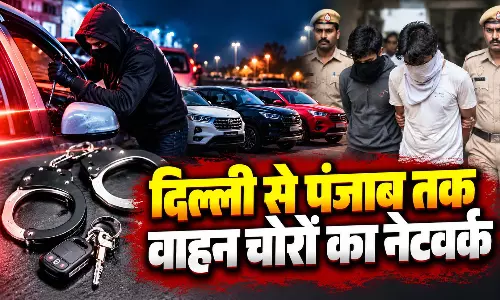दिल्ली से पंजाब तक वाहन चोरों का नेटवर्क; NCR से गाड़ी चुराकर बेचता था गैंग, दो गिरफ्तार