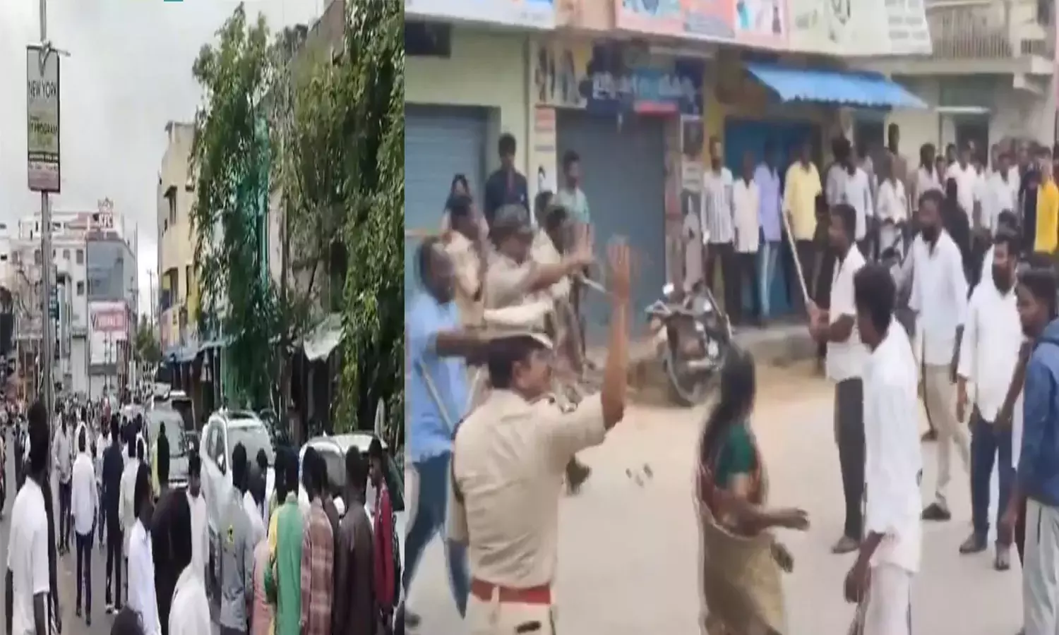 स्थानीय निकाय चुनाव नामांकन दाखिल करने के दौरान टीडीपी, YSRCP कार्यकर्ताओं के बीच झड़प