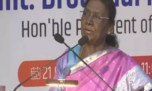 पारंपरिक कलाकारों के लिए राष्ट्रपति द्रौपदी मुर्मू का बड़ा संदेश पारंपरिक कलाकारों के लिए राष्ट्रपति द्रौपदी मुर्मू का बड़ा संदेश