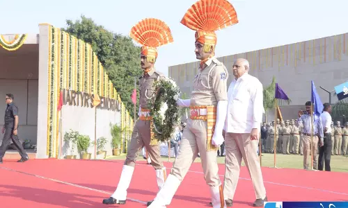 पुलिस स्मृति दिवस पर CM भूपेंद्र पटेल ने शहीद जवानों को किया नमन